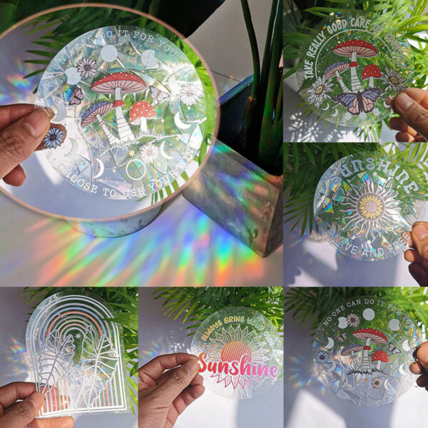 Sun Catcher Rainbow Prism (kissed by sun)